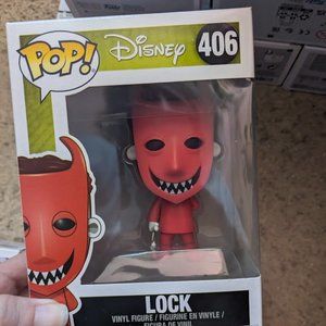 Funko Pop! Disney 406 Lock Red Vinyl Figure